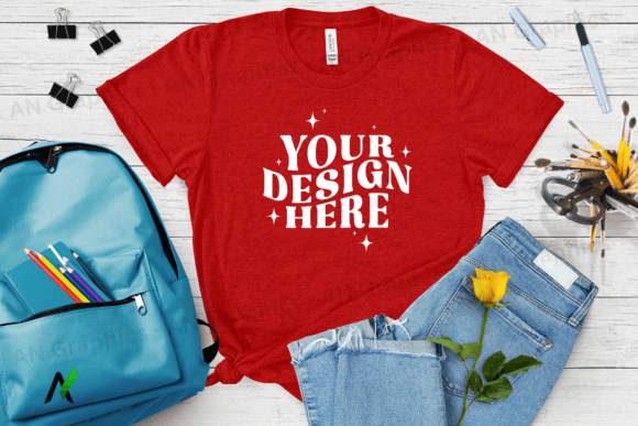 Bella Canvas 3413 Female Mockup - 093: A Professional Tool for Designers and Creators