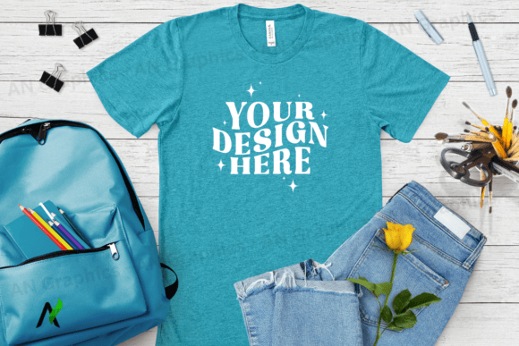 Bella Canvas 3413 Unisex Mockup - 001: A Professional Solution for T-Shirt Designers