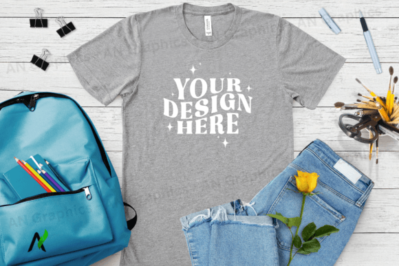 Bella Canvas 3413 Unisex Mockup - 002