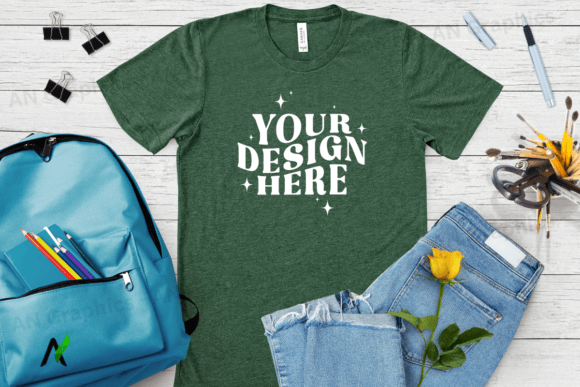 Bella Canvas 3413 Unisex Mockup - 016: A Versatile Tool for Designers and Entrepreneurs