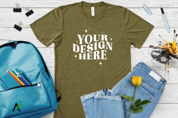 Bella Canvas 3413 Unisex Mockup - 028
