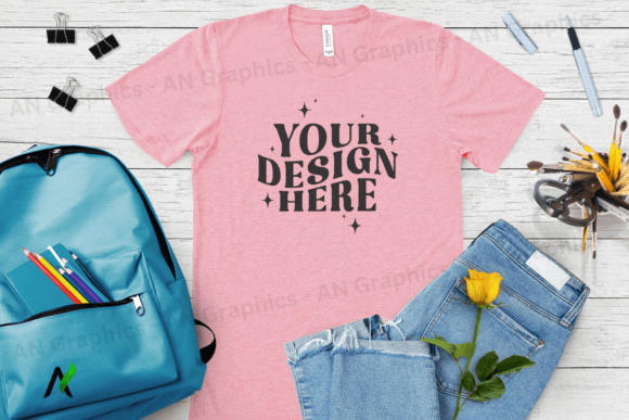 Bella Canvas 3413 Unisex Mockup - 033
