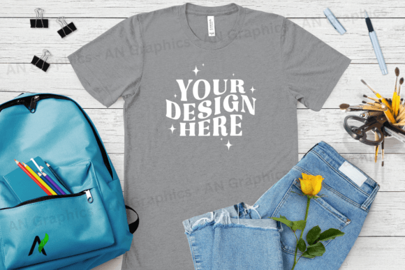 Bella Canvas 3413 Unisex Mockup - 046