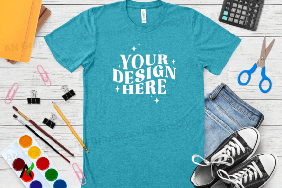 Bella Canvas 3413 Unisex Mockup - 053: A Professional Design Tool for T-Shirt Creators