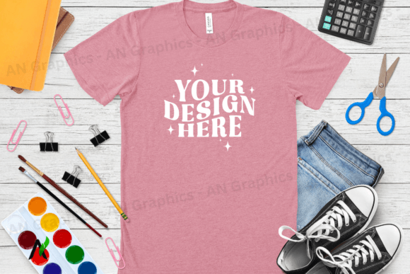 Bella Canvas 3413 Unisex Mockup - 082