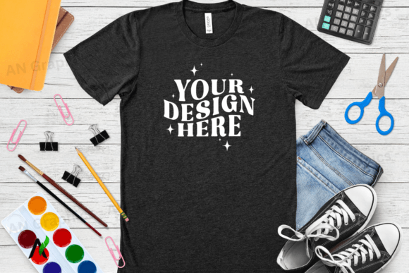 Bella Canvas 3413 Unisex Mockup - 091: A Professional Solution for T-Shirt Designers