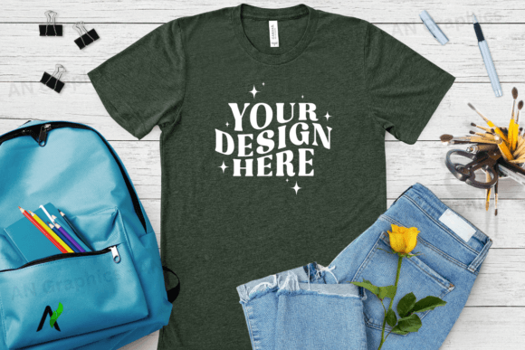 Bella Canvas 3413 Unisex Mockup – A Must-Have for Designers and Entrepreneurs