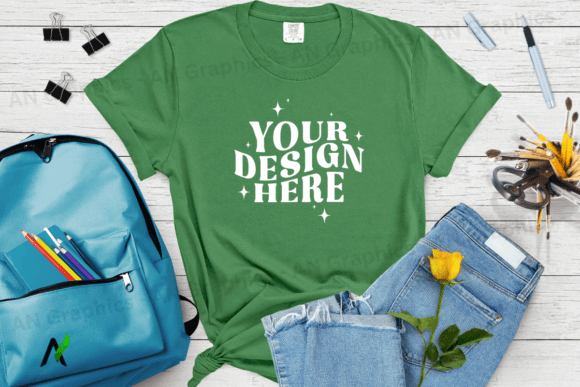 Comfort Colors 1717 Mockup - 019: A Professional T-Shirt Design Tool