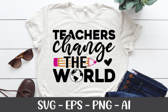 Teachers Change the World SVG